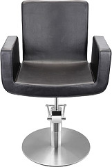  Sibel Attractio Styling Chair Black / Round Base 