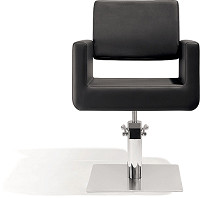 Sibel Felicitas Styling Chair Black / Square Base