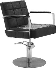 Sibel Styling Chair Celestino in Croko Black