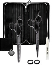  Olivia Garden SilkCut PRO Matt Black Set of 2&nbsp;Left 