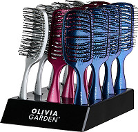  Olivia Garden iDetangle Medium Space Edition, display of 12 pieces 