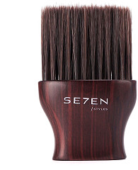 Se7en Styles Dark Wooden Oval Neck Brush