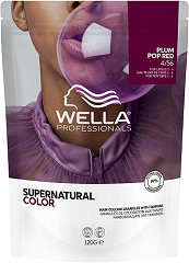 Wella Supernatural 4/56 Plum Pop Red