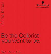  Schwarzkopf Igora Royal Premium printed Color Chart 