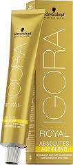  Schwarzkopf Igora Royal Absolutes 9-560 Extra Light Blonde Gold Chocolate 60ml 