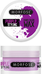 Morfose Color Hair Wax Purple 100 ml