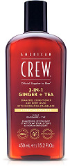American Crew 3-In-1 Ginger & Tea 450 ml