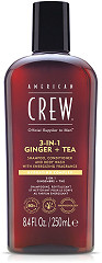 American Crew 3-In-1 Ginger & Tea 250 ml