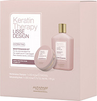  Alfaparf Milano Gift Set Keratin Therapy Lisse Design Hydrating Maintenance Kit 