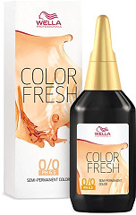  Wella Color Fresh Acid ph 6.5  4/07 Medium Natural-Brown Brown 75 ml 