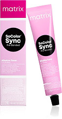  Matrix SoColor Sync Pre-Bonded 7AA medium blond ash ash 90 ml 