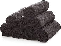  XanitaliaPro Tekno Quality Terry Towel in Black 