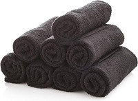  XanitaliaPro Barbershop towel Black 