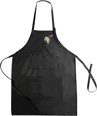  Comair Dyeing apron ”Gold Design” black 