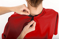  XanitaliaPro Comfort Pro Cutting Cape in Red 