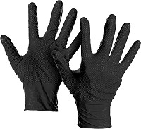  Ulith nitrile disposable gloves L black 