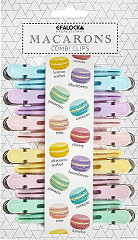  Efalock Macarons Combi-Clip Pastel sorted 