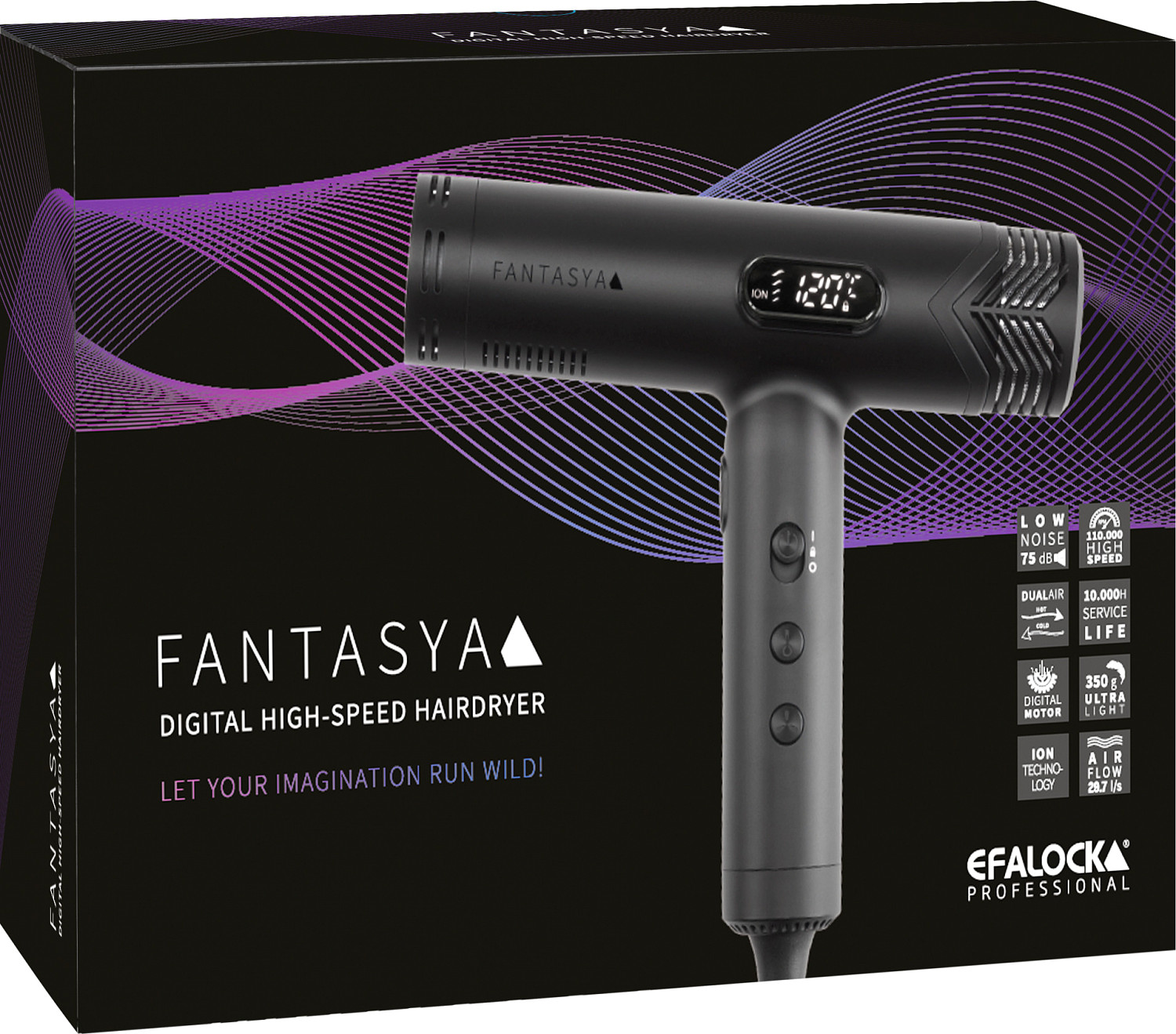  Efalock Fantasya Black 