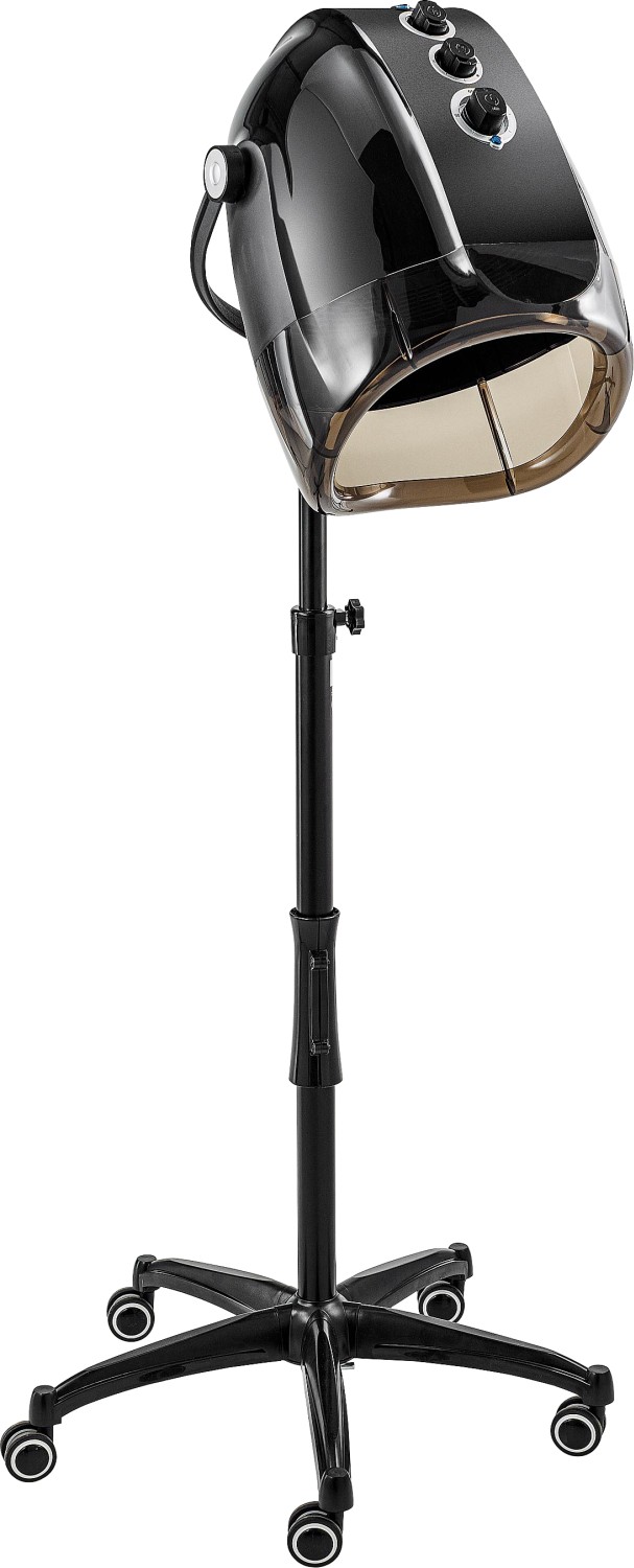  XanitaliaPro Eolo Ionic & Antistatic 1600 Professional Hooded Hair Dryer Black 