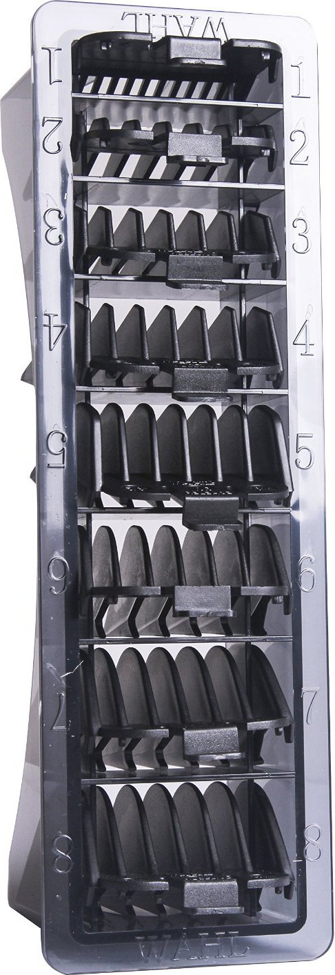  Wahl Professional Nylon Attachment Comb-Set - 8 St. black 