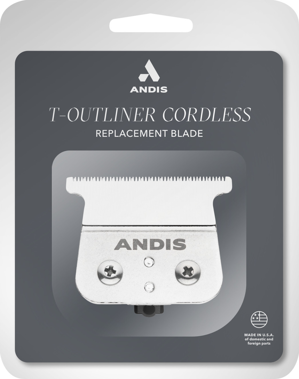  Andis Cordless T-Outliner Li Carbon Steel T-Blade 