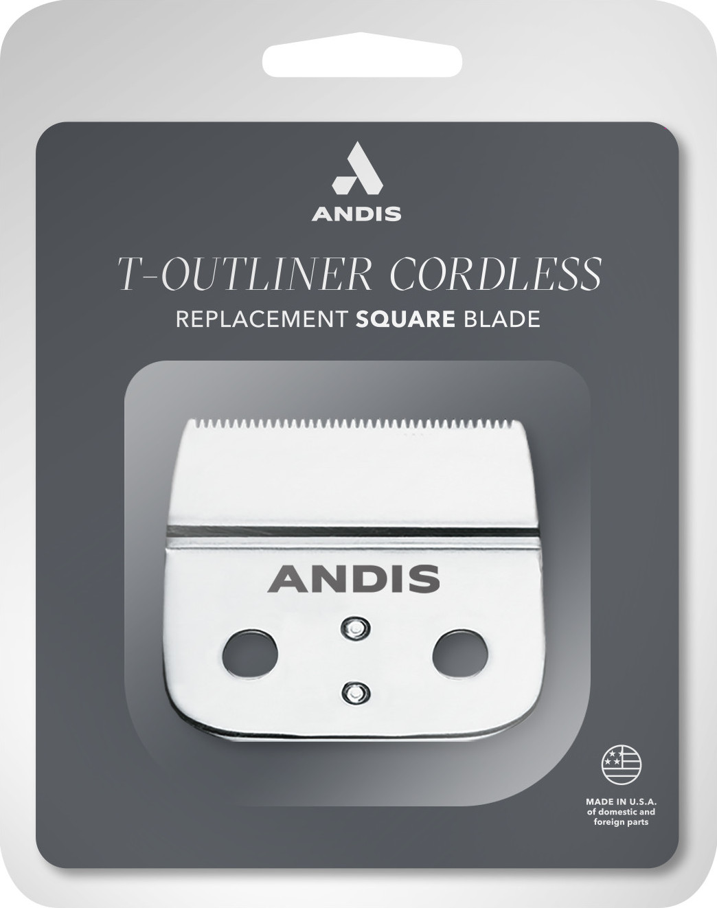  Andis Cordless T-Outliner Li Square Blade 