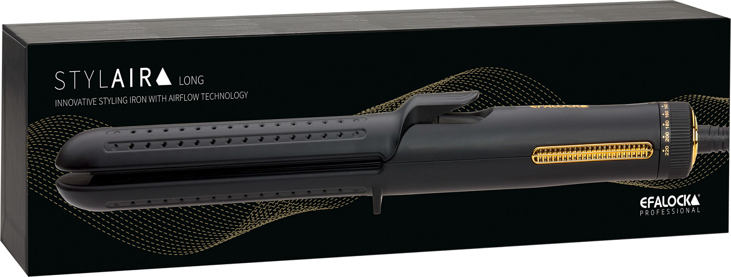  Efalock Stylair Long Black-Gold 