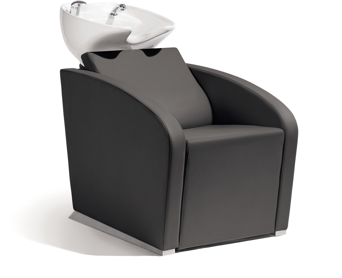  Sibel Elegantia - Backwash Unit Complete / Chair Black 
