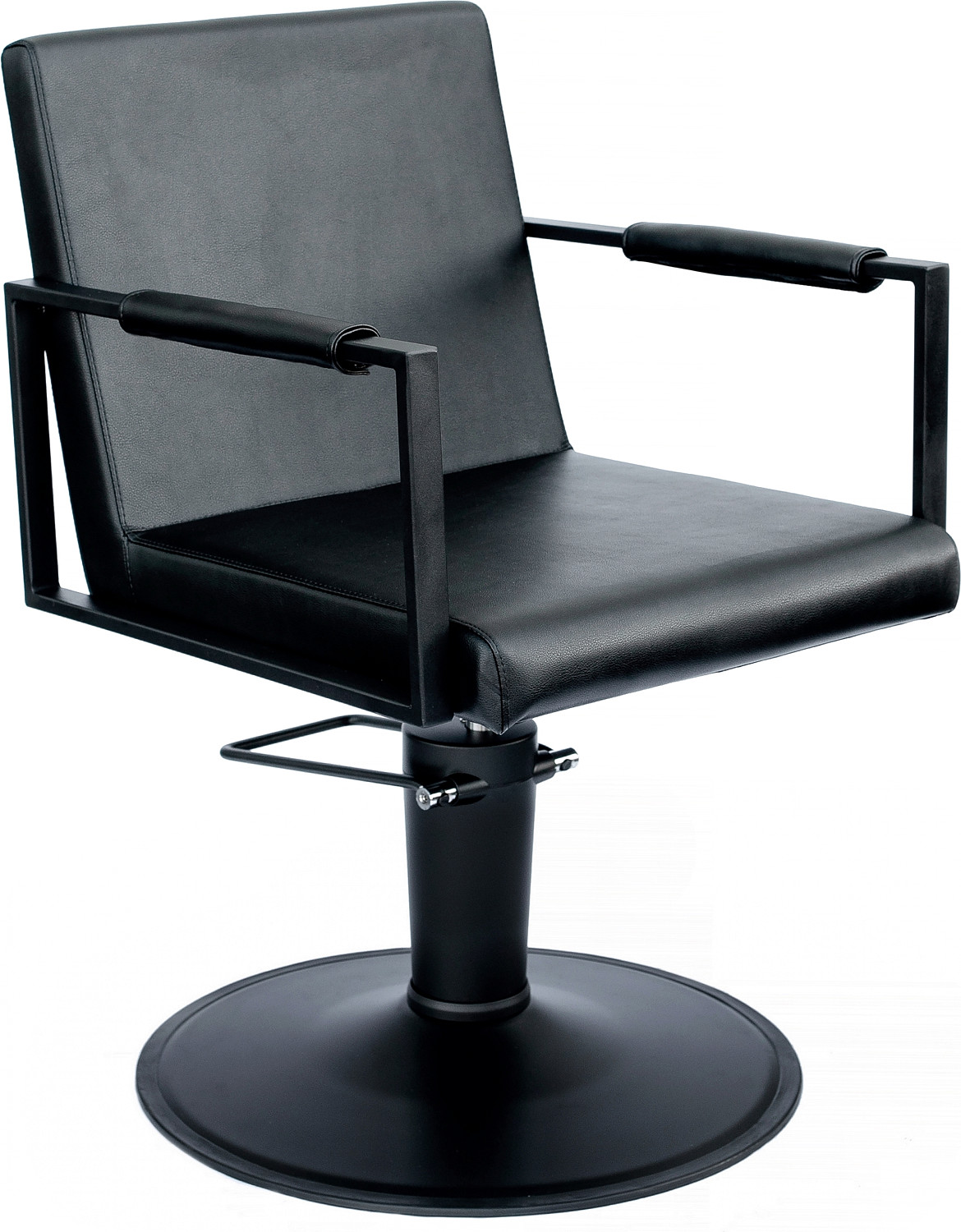  Hairway Styling Chair "John" black with round base 