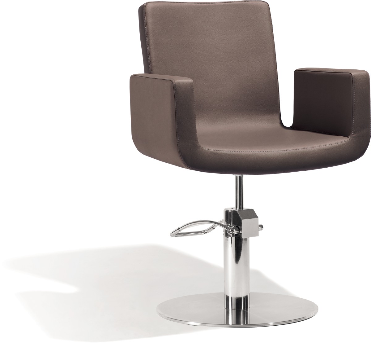  Sibel Attractio Styling Chair Brown / Round Base 