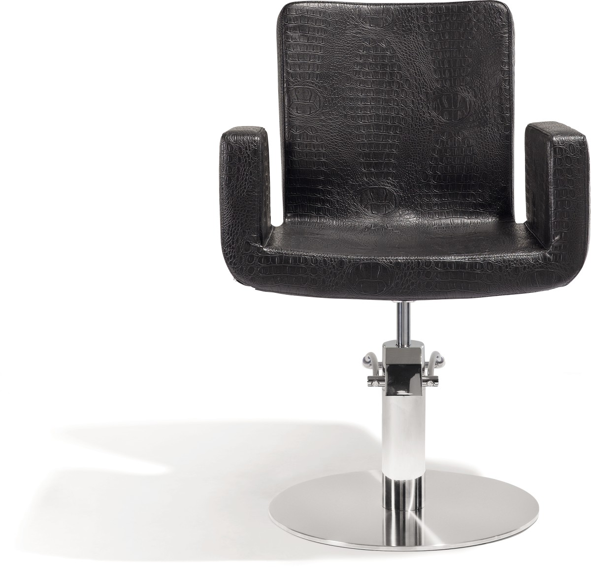  Sibel Attractio Styling Chair Croco Black / Round Base 