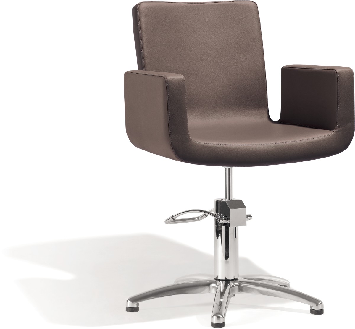  Sibel Attractio Styling Chair Brown / 5-Star-Base 