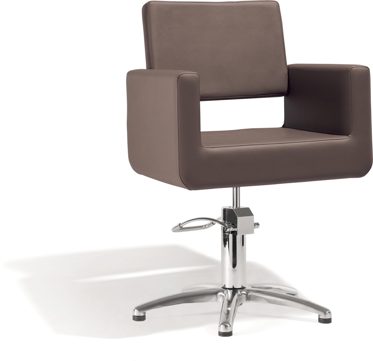  Sibel Felicitas Styling Chair Brown / 5-Star-Base 