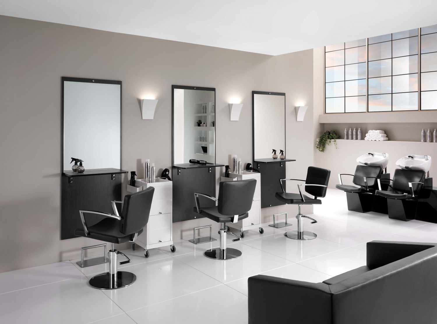 XanitaliaPro Hair Alpha Hairdressing Chair 