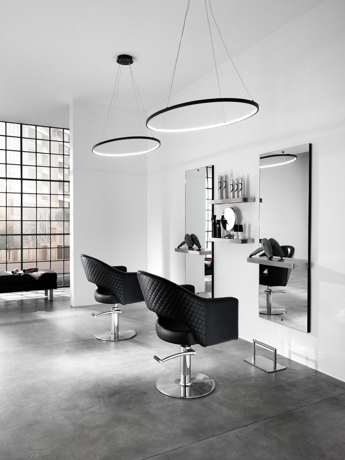 XanitaliaPro Hair Paris Noveau Hairdressing Chair 