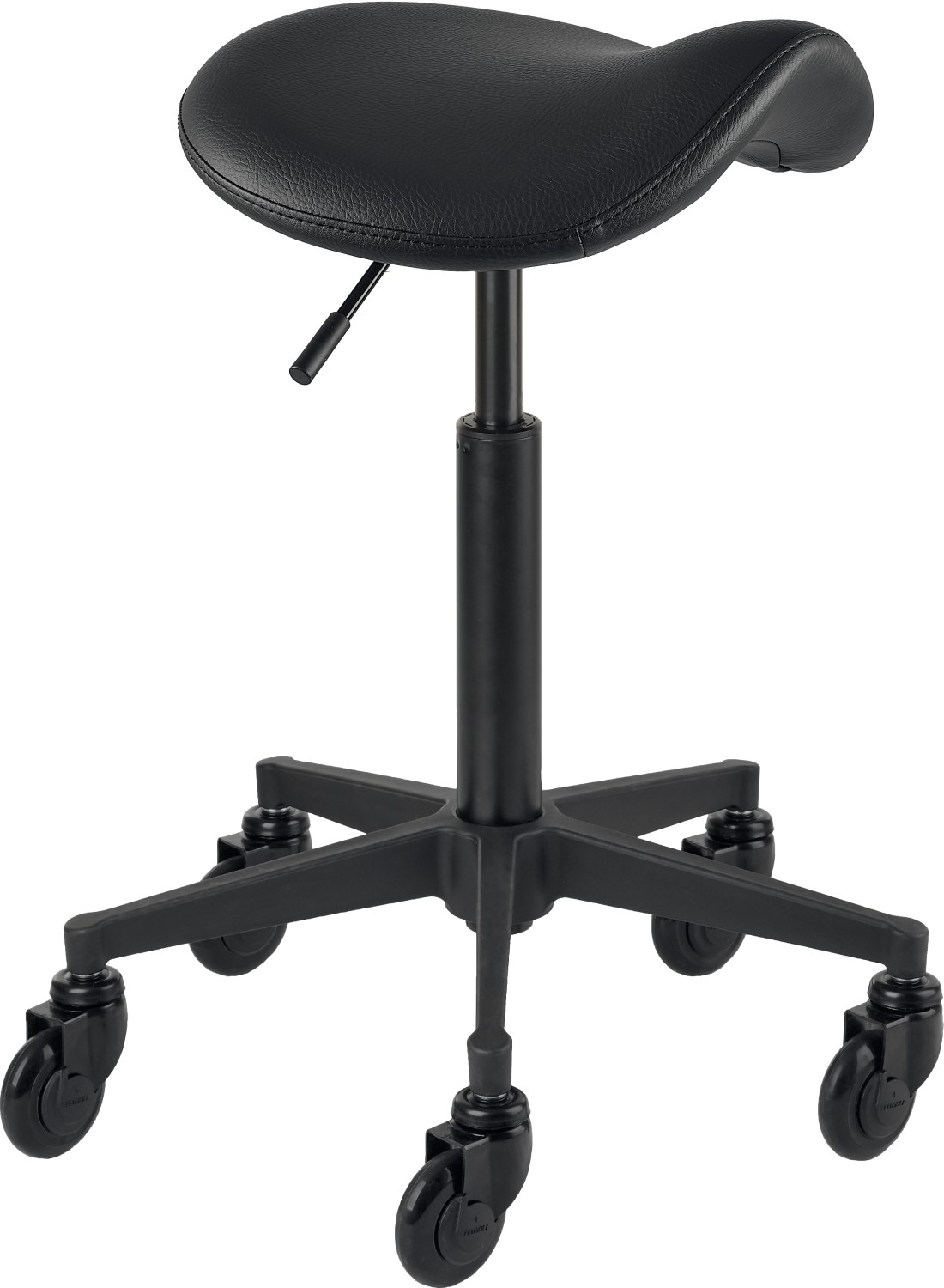 Efalock Stool Clic Tec Saddle Comfy black M 