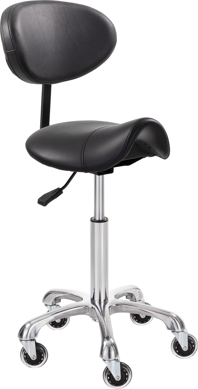  XanitaliaPro Elite Pro Saddle Stool With Backrest M 