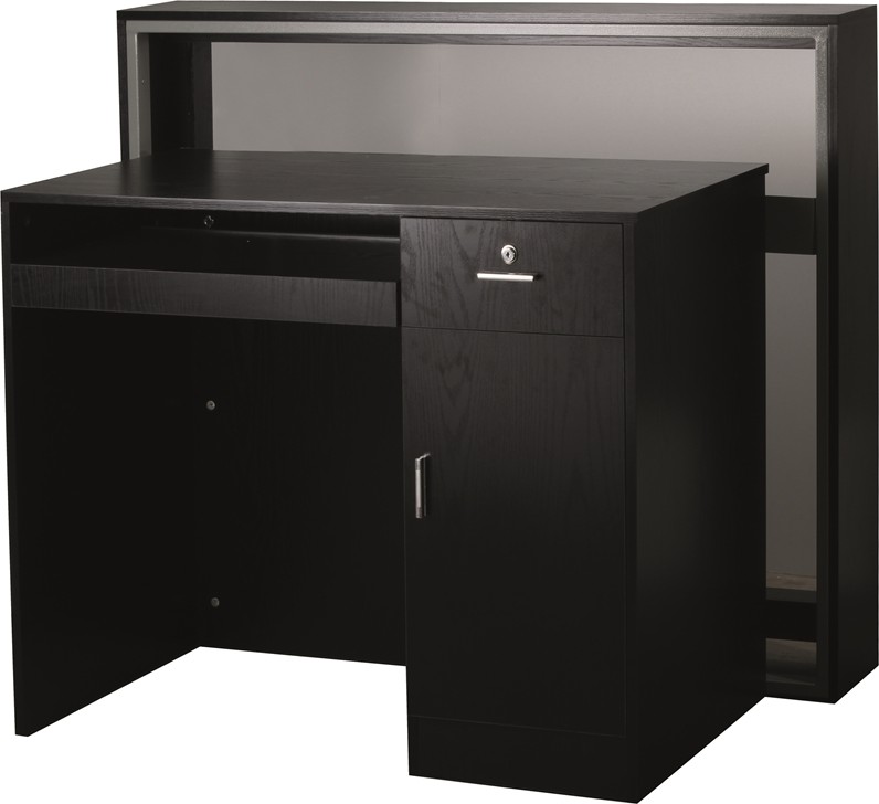  Hairway Reception Desk "Franz" Black 