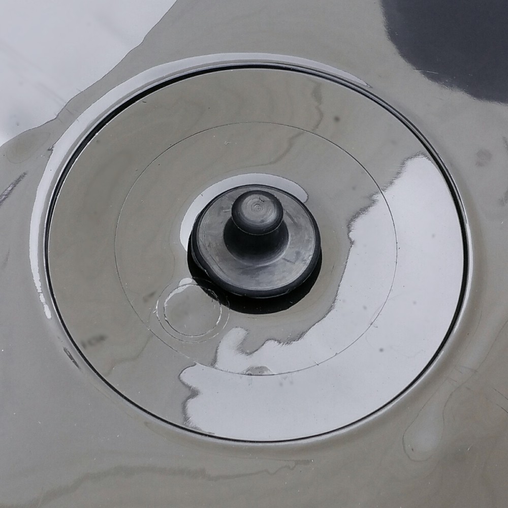  Hairway Black wash basin "Quick" 