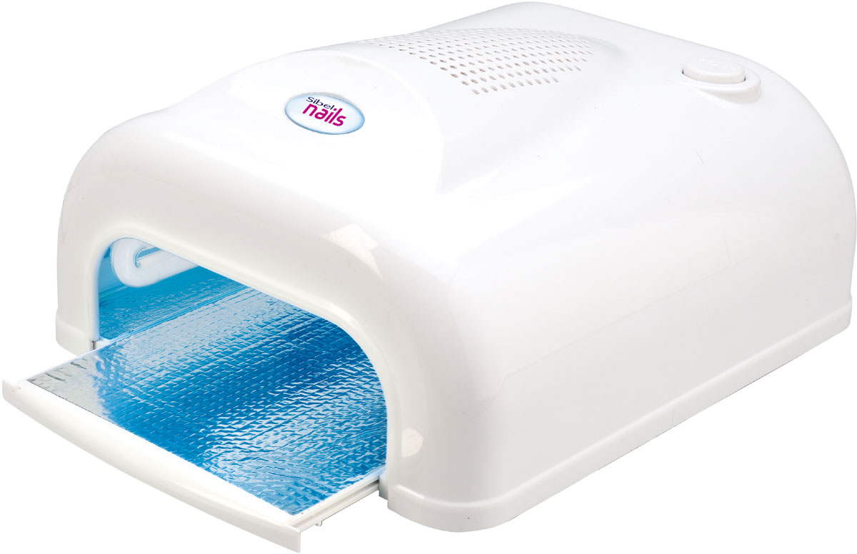  Sibel Quick UV Gel Nail Curing Light Dryer with Ventilator 4X9 Watt 