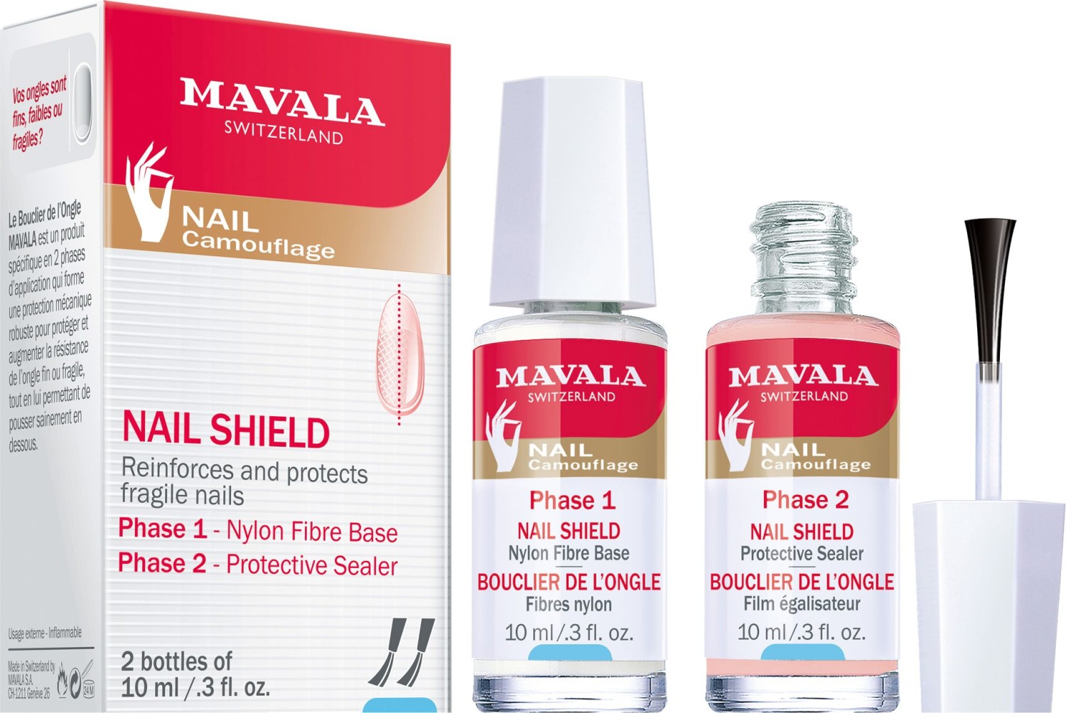  Mavala Nail Shield 2x10 ml 