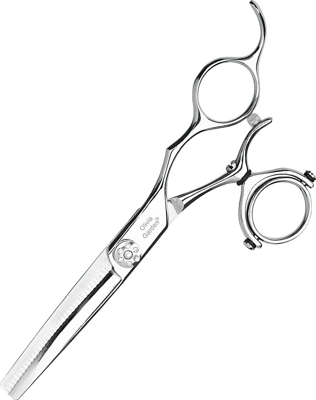  Olivia Garden Swivel Cut Right Effiliation Scissors 35 Teeth Europe 