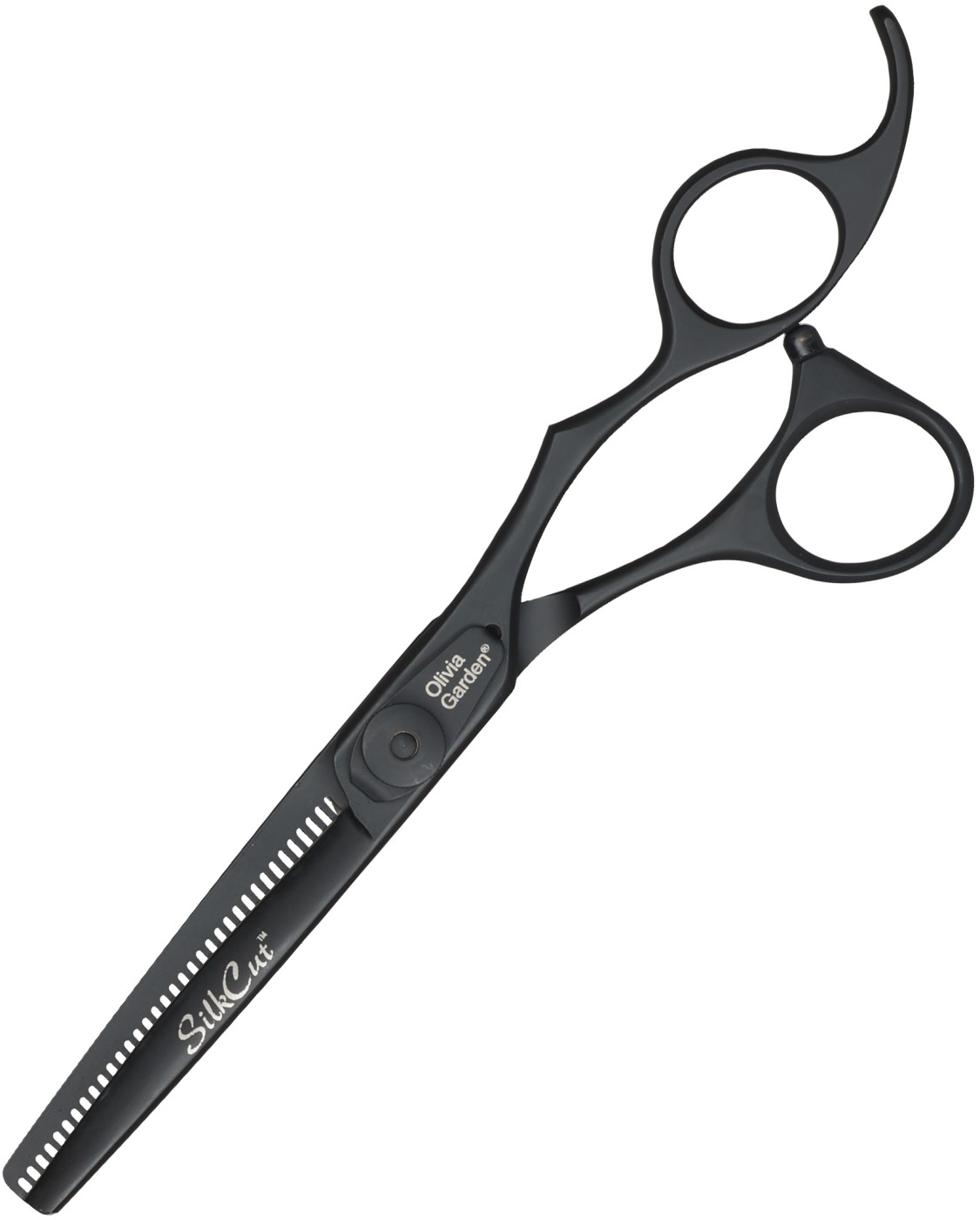  Olivia Garden Silk Cut 2er-Set Matt Black 5,75'+ Thinning Schear 