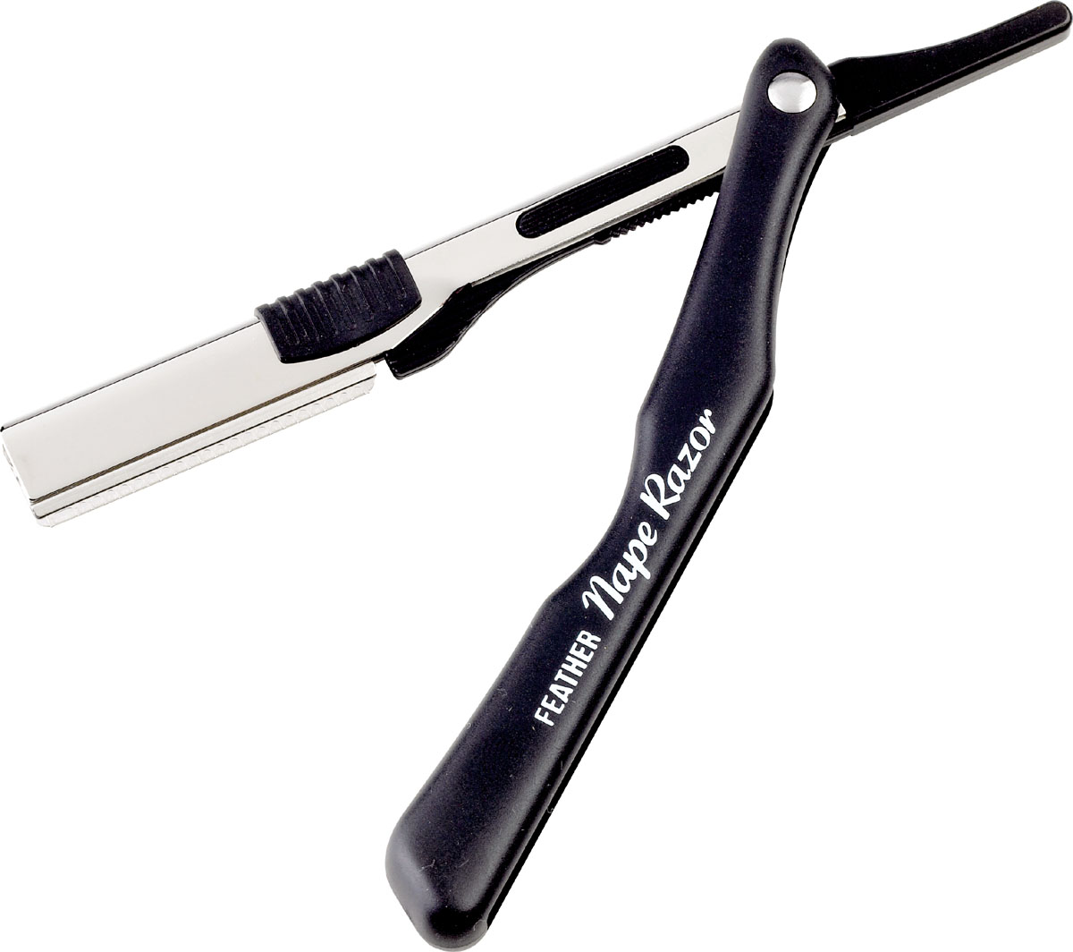  Feather Nape Razor Black 