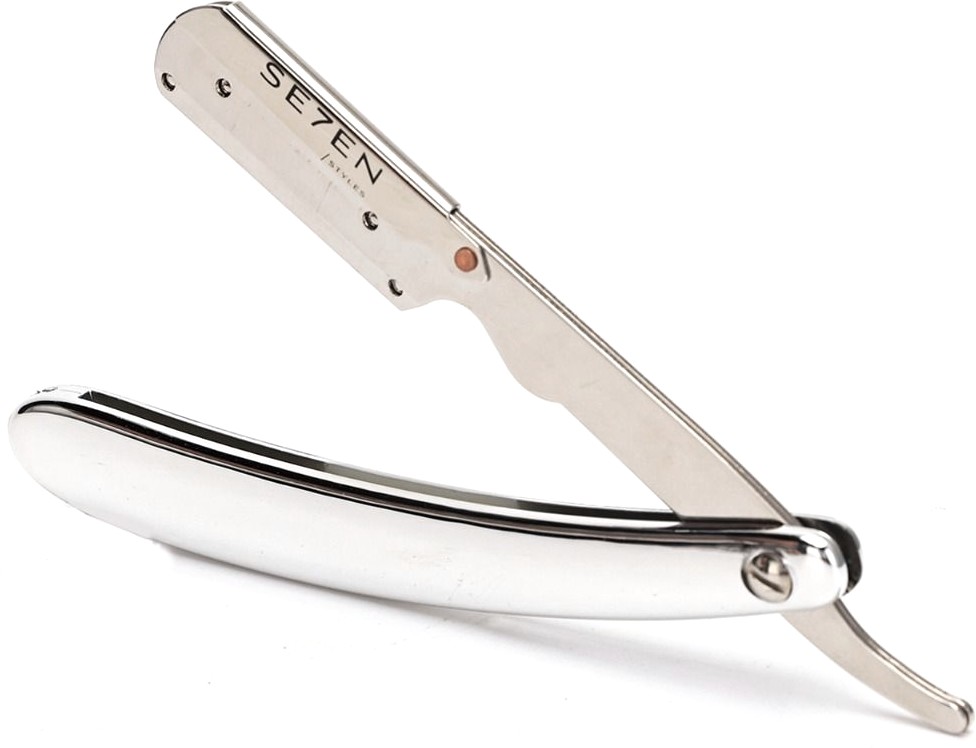  Se7en Styles Silver Barber Razor 