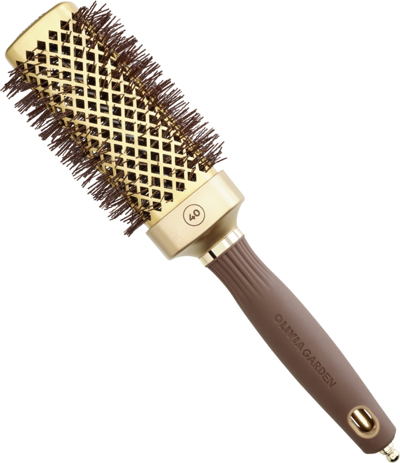  Olivia Garden Expert Blowout Straight Gold & Brown 40 mm 