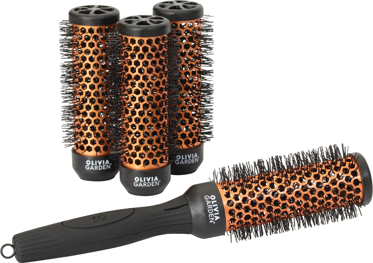  Olivia Garden Multibrush Set of 4 &Oslash;35 mm 