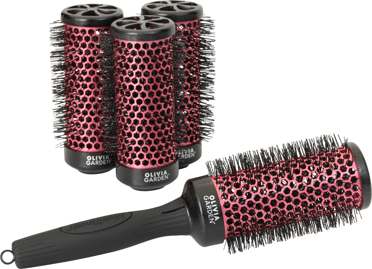  Olivia Garden Multibrush Set of 4 &Oslash;45 mm 