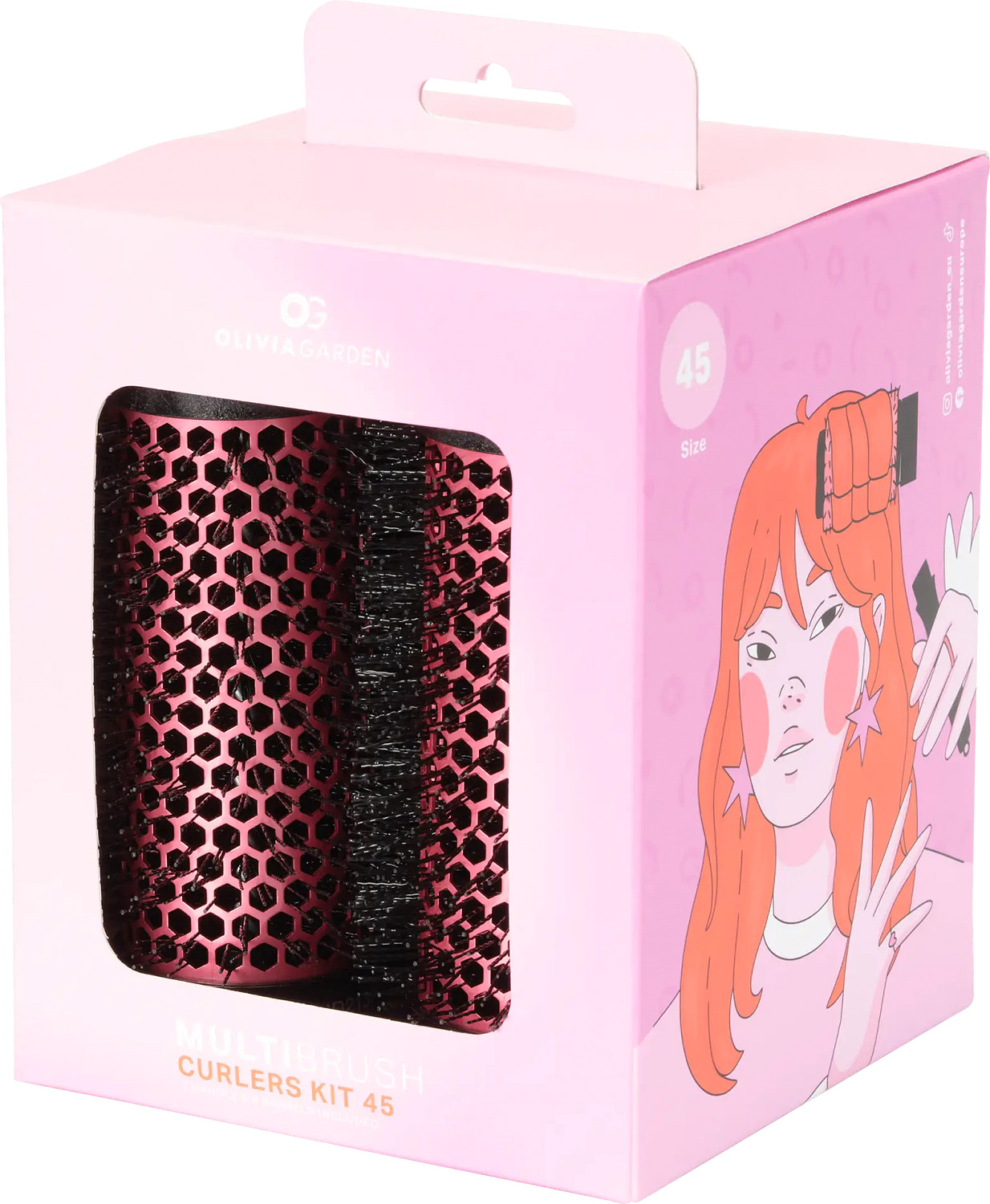  Olivia Garden Multibrush Set of 4 &Oslash;45 mm 