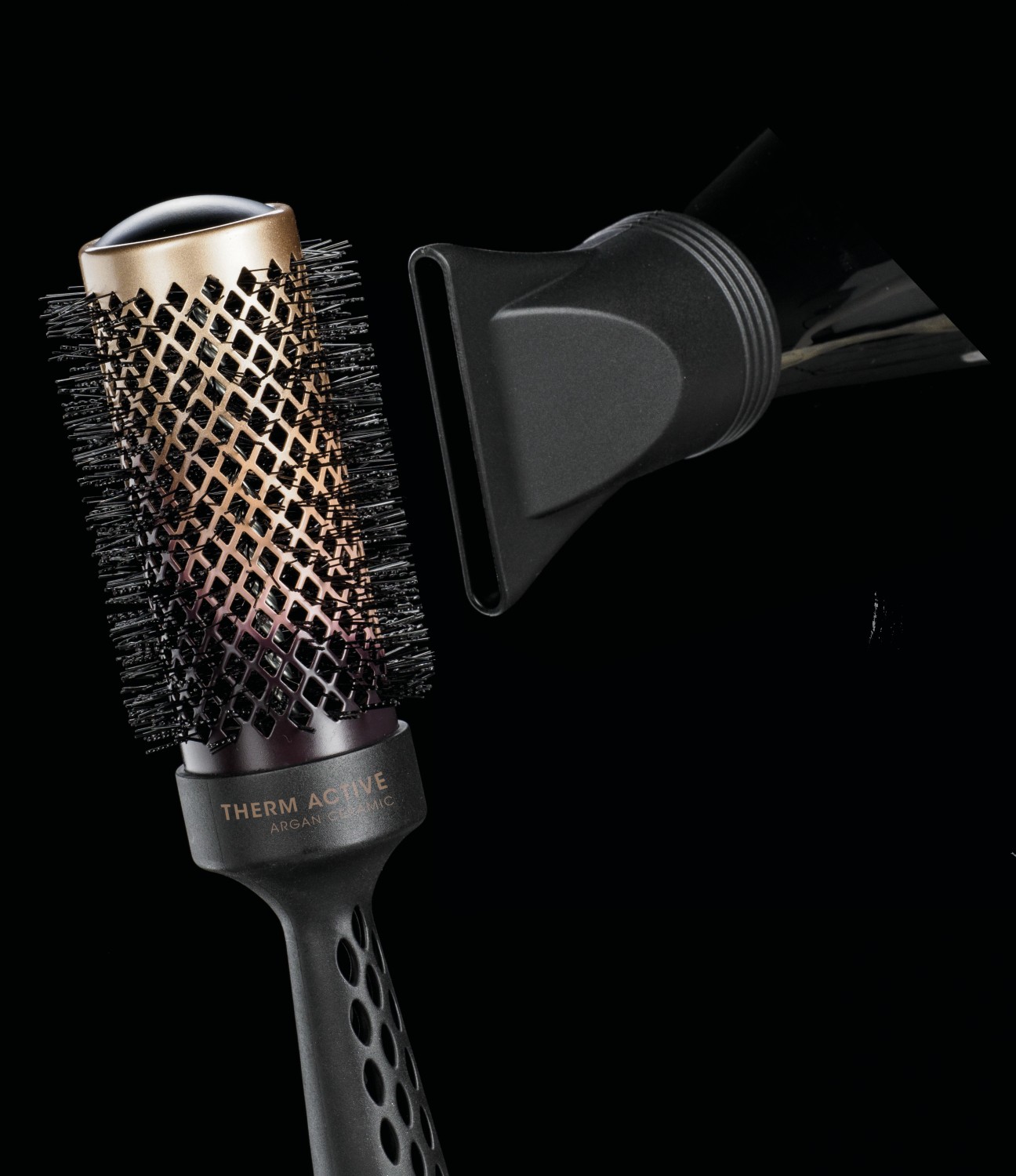  XanitaliaPro Thermactive Carbon Argan Magic Thermalbrush 